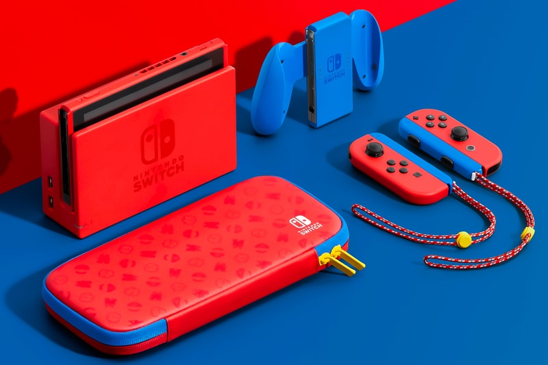 Consola NINTENDO SWITCH 1.1 Edicion Especial Mario Red/Blu