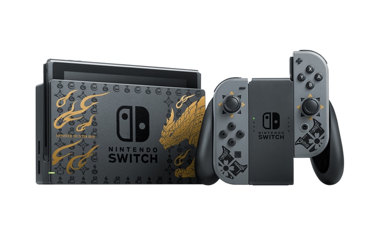 Nintendo Japan Unveils Special-Edition 'Monster Hunter Rise' Switch Design
