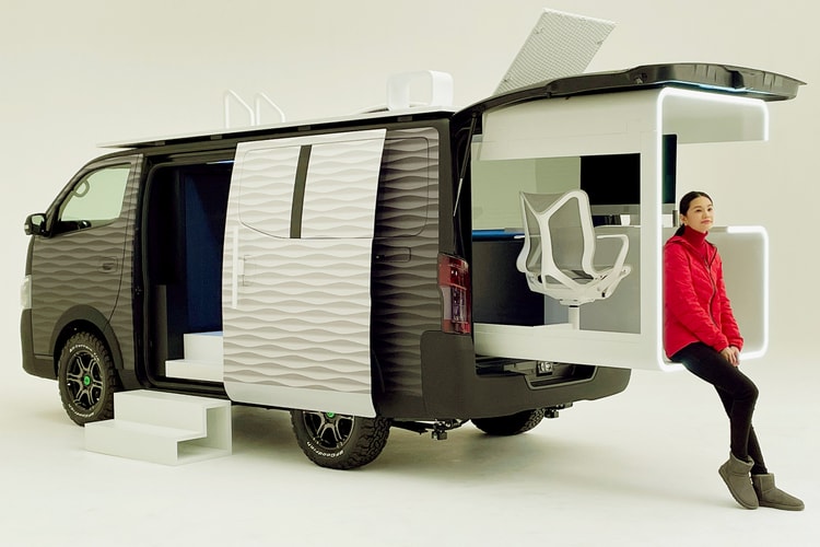 Nissan's New Concept Office Caravan NV350 Lets You Work From Anywhere