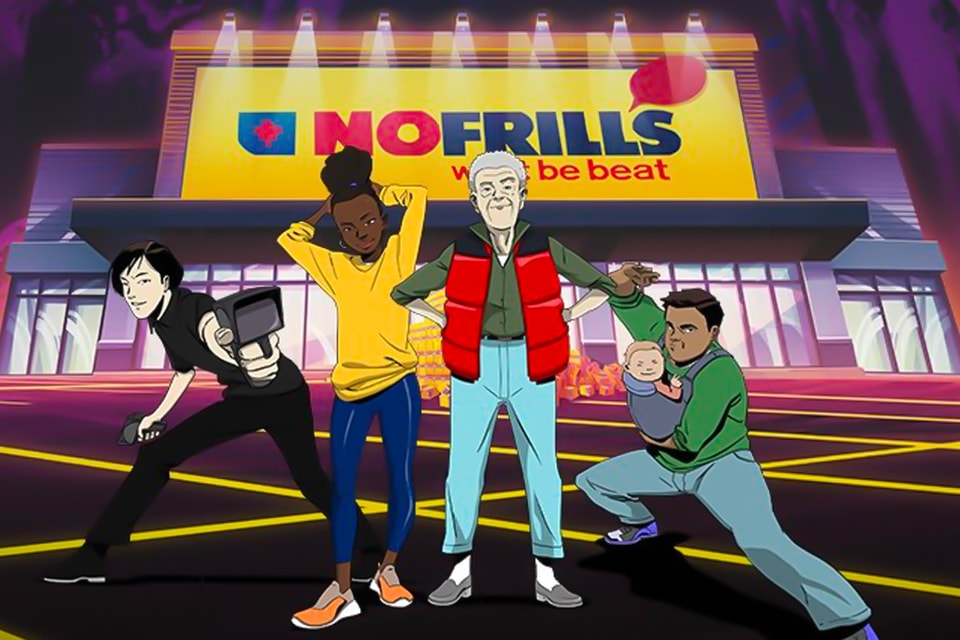 No Frills Canada Anime Commercial Video