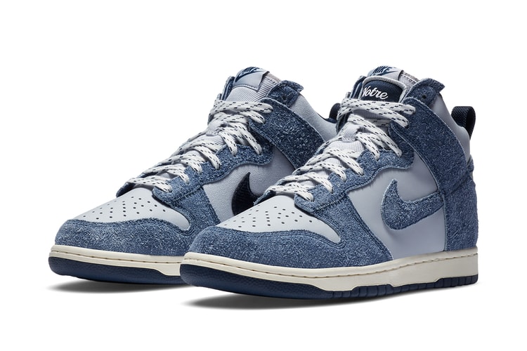 Check Out the Notre x Nike Dunk High "Blue Void"