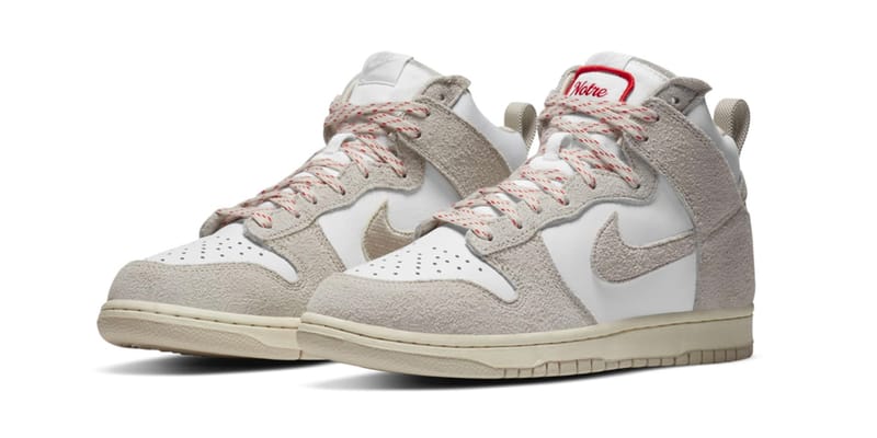 nike dunk high beige