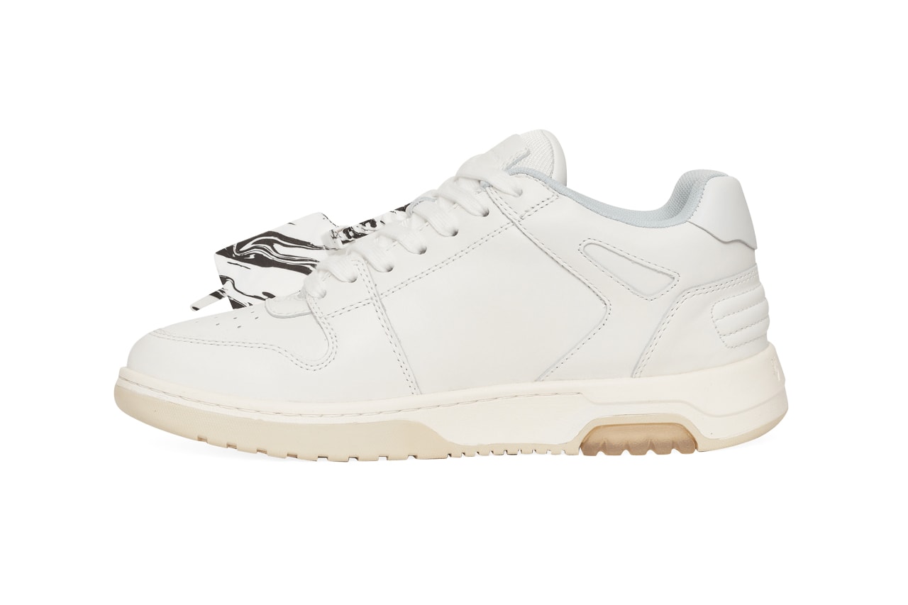 Off-White™ "Out of Office" Sneaker "FOR WALKING" OMIA189R21LEA002 0101 Slam Jam Virgil Abloh White Leather Luxury Premium Shoe Trainer Footwear Release Information Drop Date First Closer look