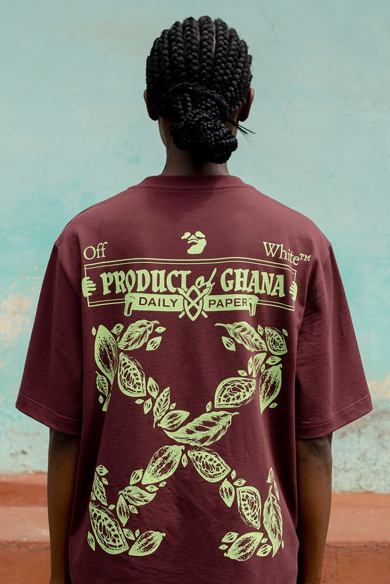 Off-White™ x Surf Ghana x Daily Paper Skate Park Collaboration freedom capsule collection charity africa accra release date info buy