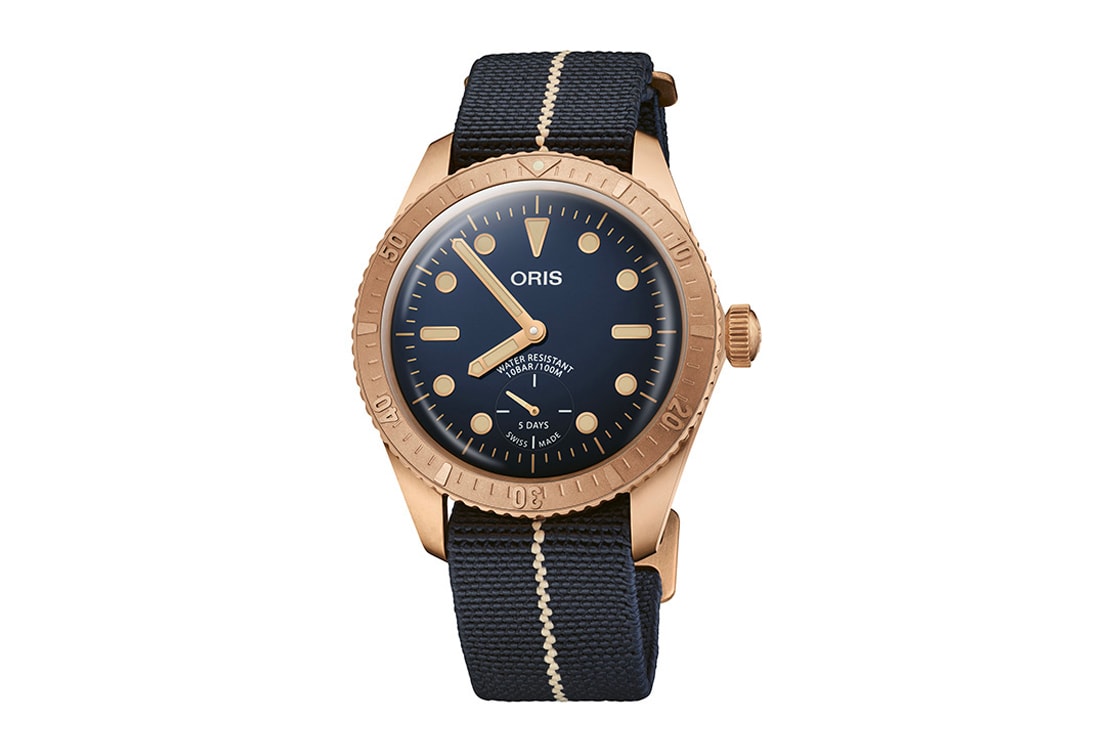 Oris' third bronze dive watch produced in tribute to US Navy legend Carl Brashear debuts new version of in-house automatic movement