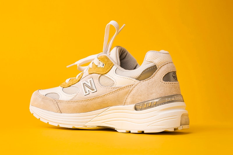 paperboy paris new balance 992 white pink yellow fried egg banga interview release details inspiration