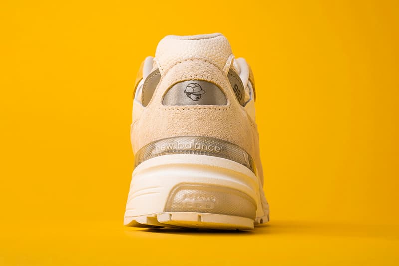 paperboy paris new balance 992 white pink yellow fried egg banga interview release details inspiration