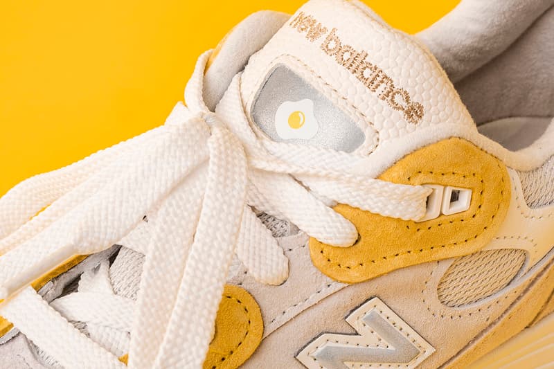 paperboy paris new balance 992 white pink yellow fried egg banga interview release details inspiration