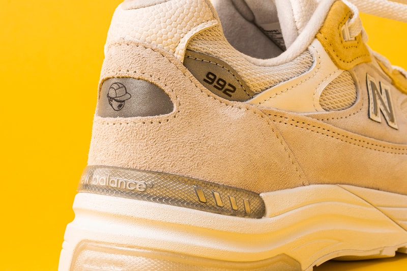 paperboy paris new balance 992 white pink yellow fried egg banga interview release details inspiration