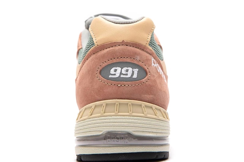 patta new balance 991 collaboration release info price store list photos buying guide tan green 