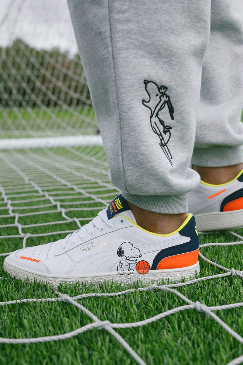 peanuts puma collection release collaboration apparel fashion 