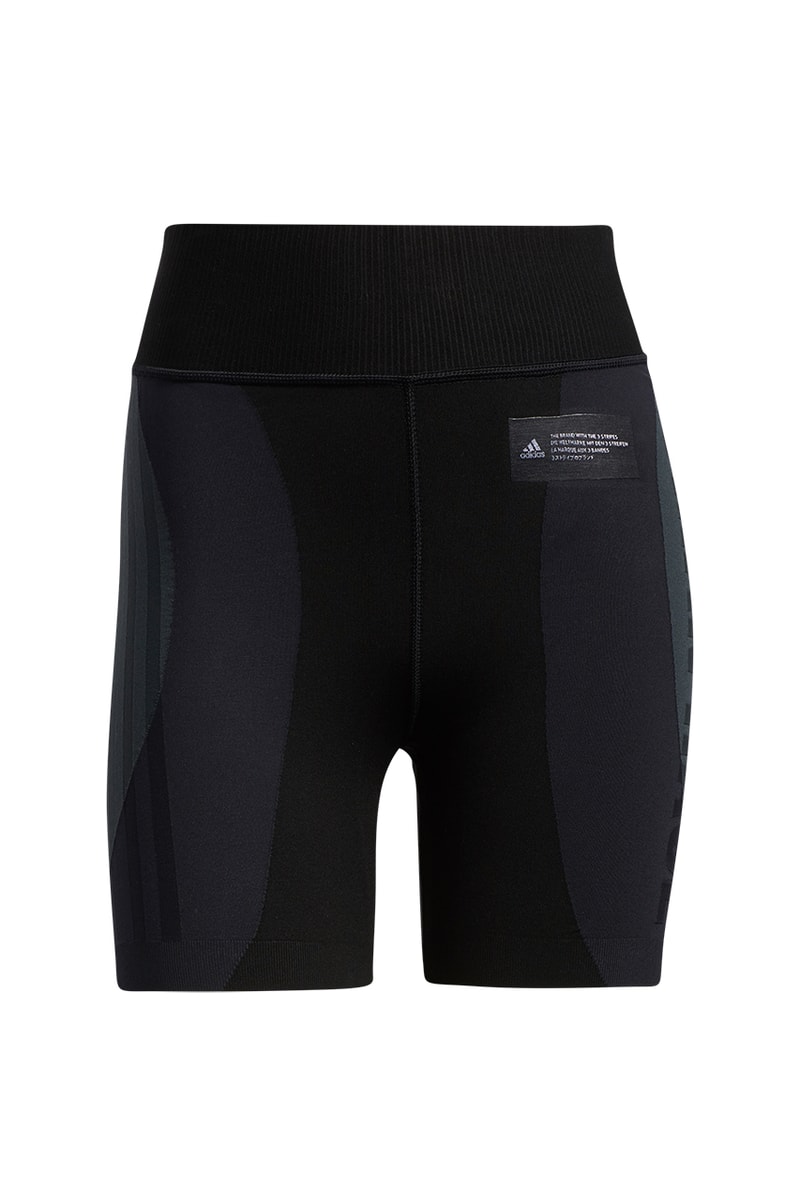 pharrell adidas pw primknit fine apparel collection release date info store list buying guide bra long sleeve tee base tight shorts black chalk white human race