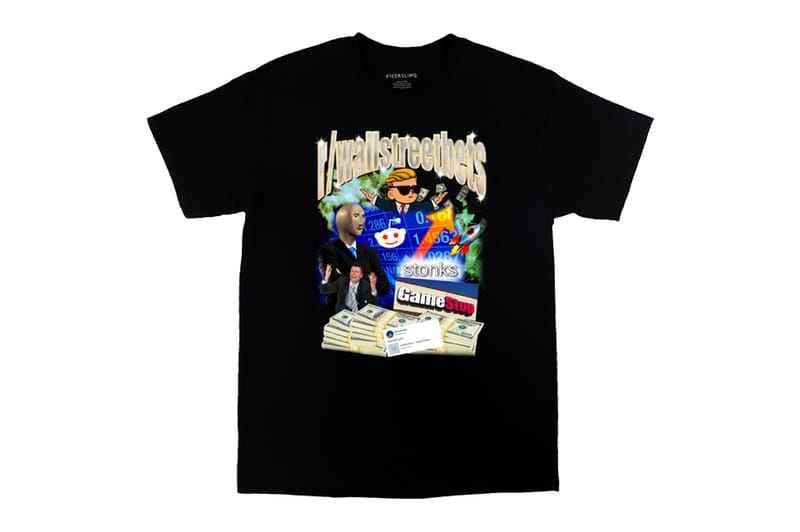 PizzaSlime's r/WallStreetBets T-Shirt Commemorates a Unique Financial Moment