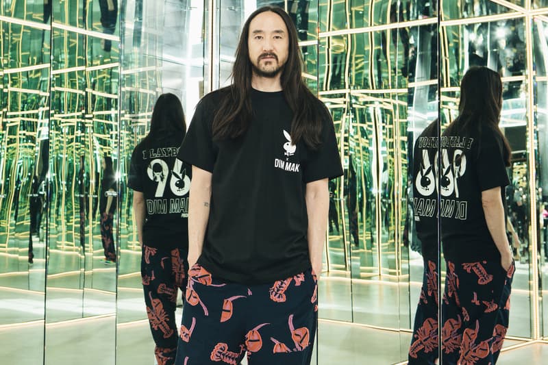Playboy Steve Aoki Dim Mak Collaboration Collection Exclusive Capsule Release Unite Team Up Japanese