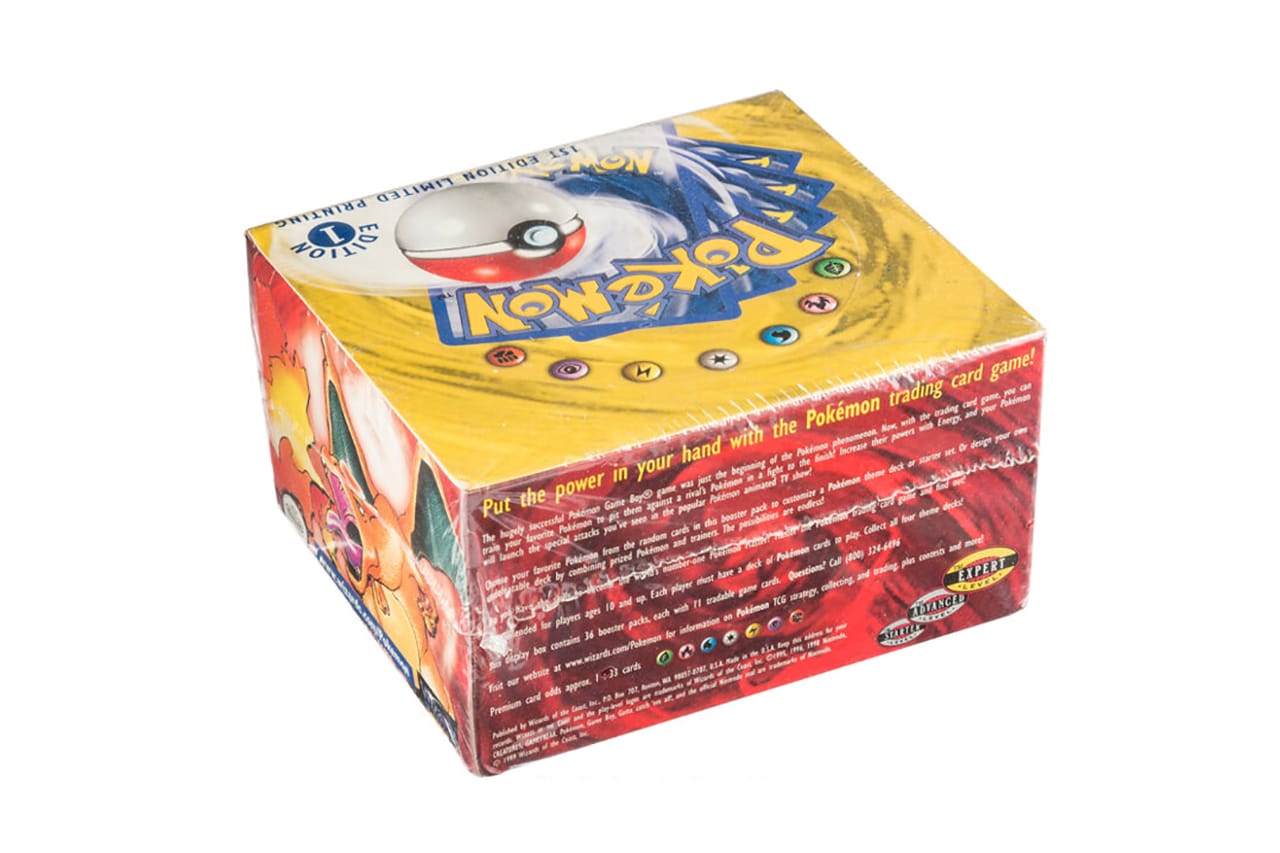 pokemon first edition booster box