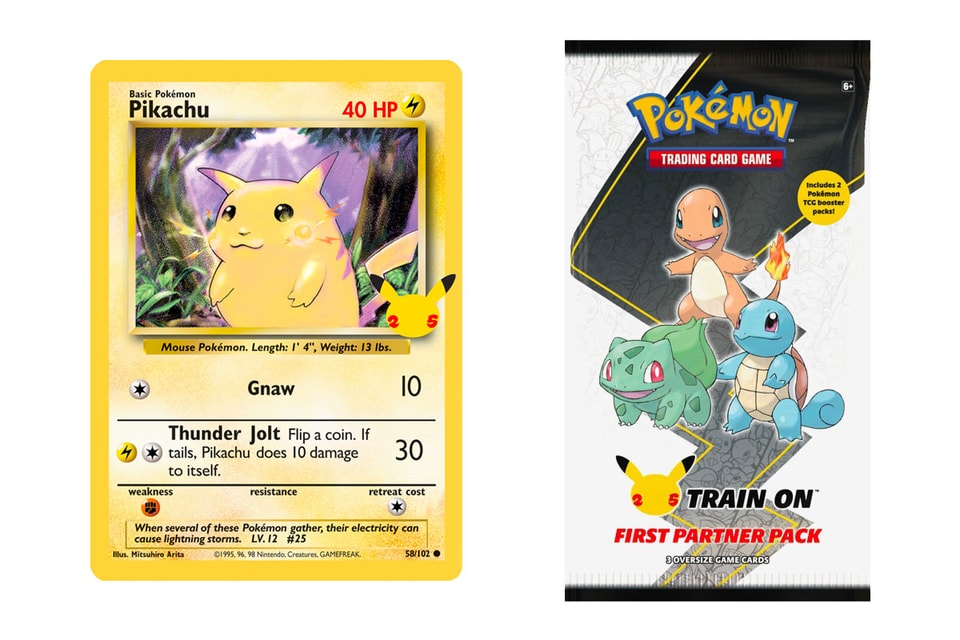 Pokemon Tcg First Partner 25th Anniversary Promo Packs Hypebeast Pokemon Tcg First Partner 25th Anniversary Promo Packs Hypebeast
