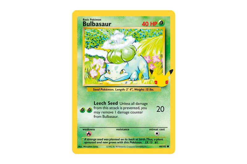 Pokémon TCG Reveals "First Partner" 25th Anniversary Promo Packs Squirtle Charmander Bulbasaur Pikachu Nintendo