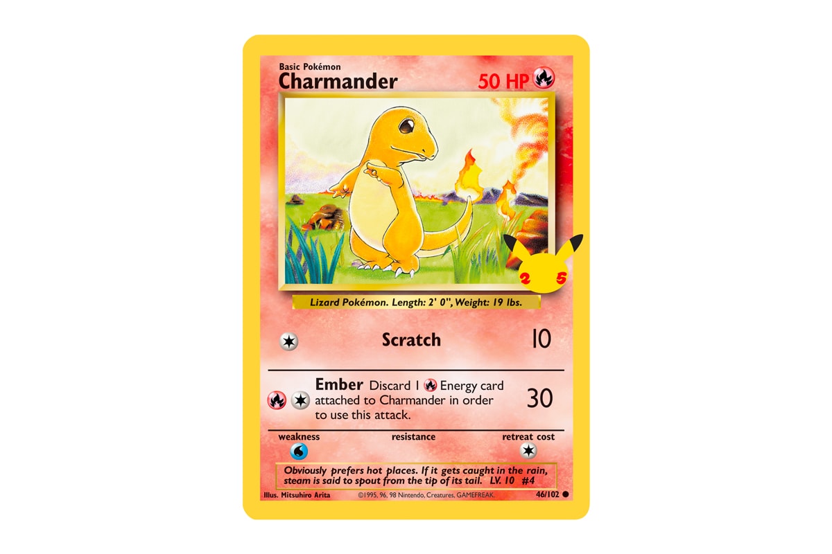 Pokémon TCG Reveals "First Partner" 25th Anniversary Promo Packs Squirtle Charmander Bulbasaur Pikachu Nintendo 