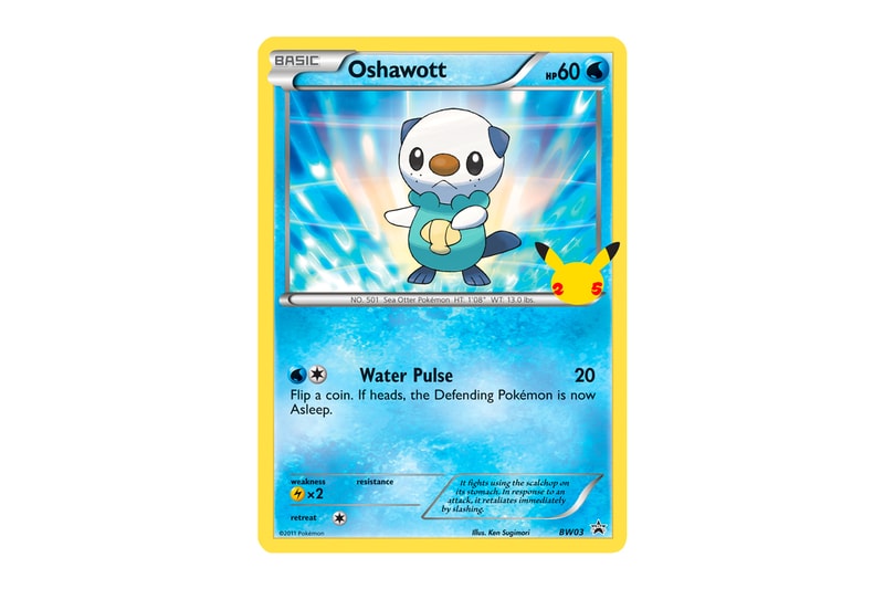 Oshawott - Pokemon McDonald's Promos - Pokemon