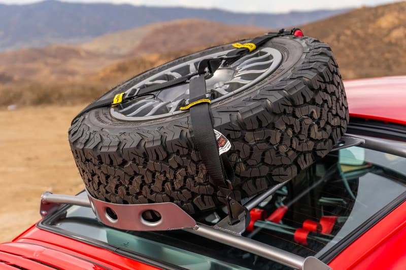 bring a trailer this 1985 Porsche 911 Safari-Style Carrera Is up for Auction off-roading classic cars porsche LED Mud Air-cooled