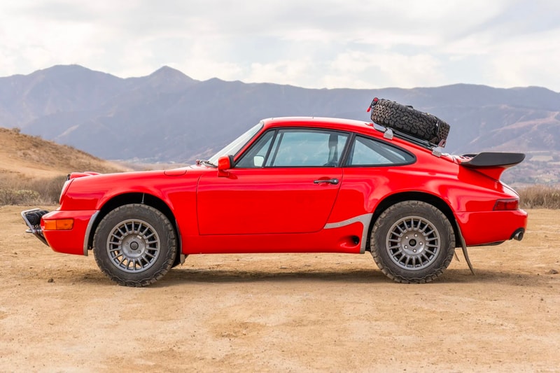 bring a trailer this 1985 Porsche 911 Safari-Style Carrera Is up for Auction off-roading classic cars porsche  LED Mud Air-cooled 