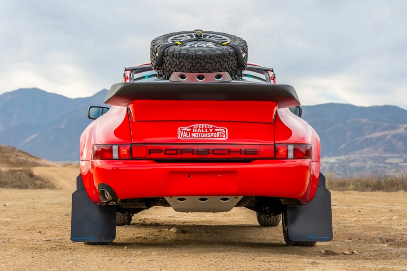 bring a trailer this 1985 Porsche 911 Safari-Style Carrera Is up for Auction off-roading classic cars porsche  LED Mud Air-cooled 