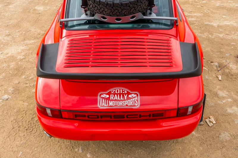 bring a trailer this 1985 Porsche 911 Safari-Style Carrera Is up for Auction off-roading classic cars porsche  LED Mud Air-cooled 