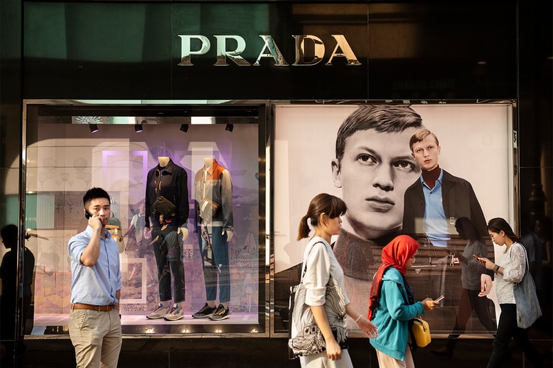 prada luxury fashion house designer finance financial report 2020 second half china retail sales growth 
