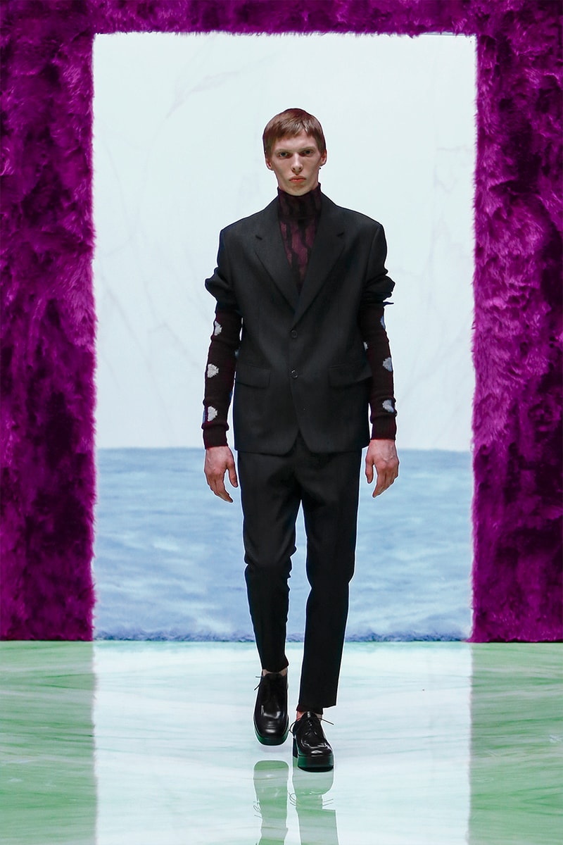 Prada possible feelings fall winter 2021 menswear collection 