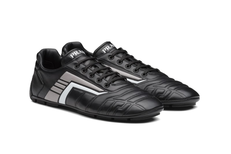 Prada Rev Leather Sneakers Low Top High Bootie Y2K Early 2000s Casuals Football Indoor Shoes Trainers UK Slazenger Balenciaga Zen Footwear Closer First Look Raf Simons Miuccia
