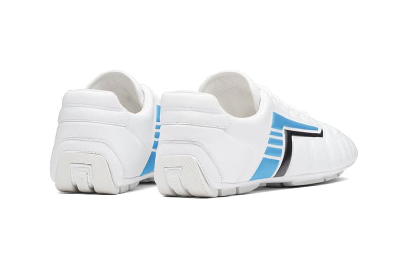 Prada Rev Leather Sneakers Low Top High Bootie Y2K Early 2000s Casuals Football Indoor Shoes Trainers UK Slazenger Balenciaga Zen Footwear Closer First Look Raf Simons Miuccia