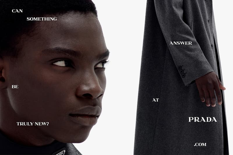 Prada Spring/Summer 2021 Collection Campaign lookbook ss21 menswear womenswear raf simons miuccia