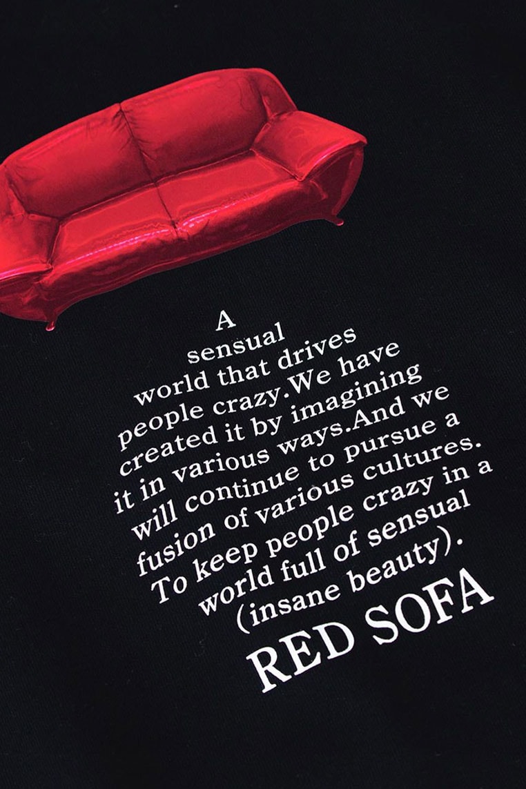 PRESTIGEAPPAREL RED SOFA STICK IT TO THE MAN Hoodie Release JAV Adult entertainment Japan xxx clothing fashion 
