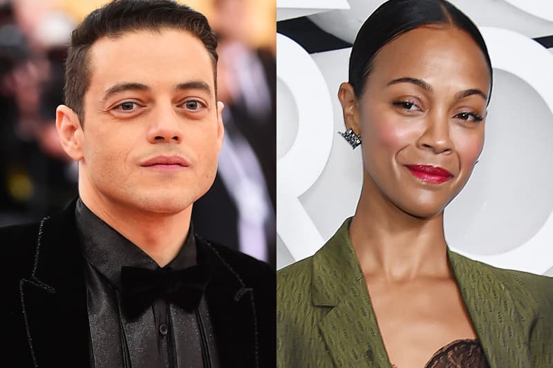 Rami Malek Zoe Saldana David O Russell movie films new regency film christian bale margot robbie John David Washington production oscar best director american hustle nomination