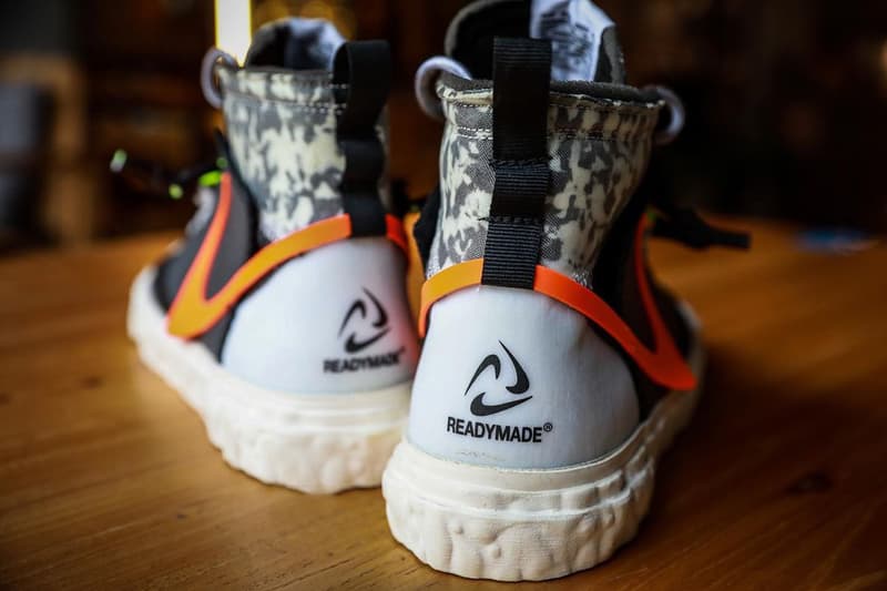 readymade nike sportswear blazer Yuta Hosokawa black orange gray white neon green camo CZ3589 001 official release date info photos price store list buying guide