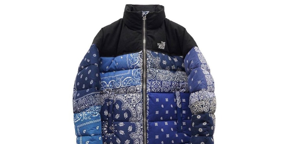 Readymade Blue Bandana Down Jacket Info Hypebeast Readymade Blue Bandana Down Jacket Info Hypebeast