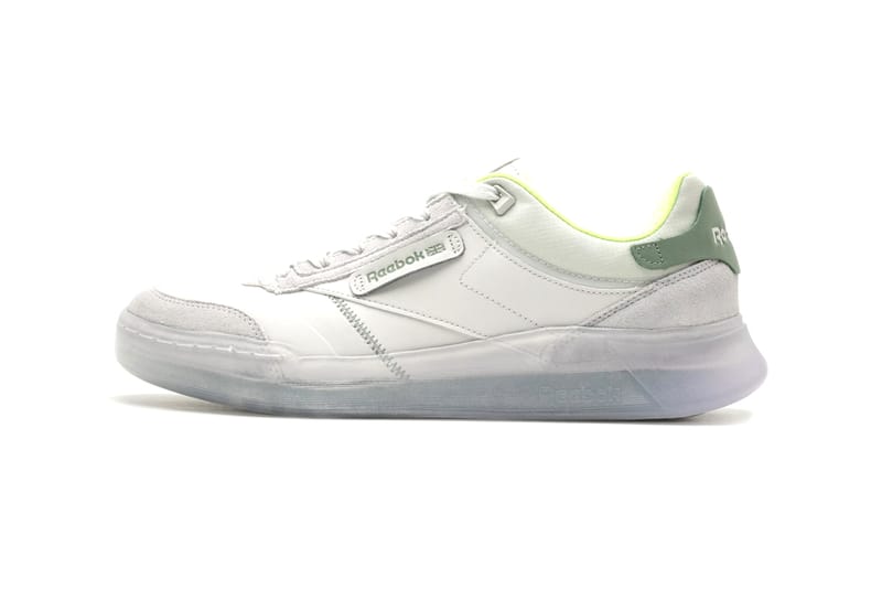 reebok club c legacy trainers in off white