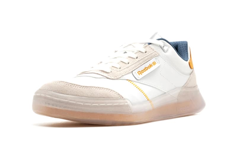Reebok Club C Legacy GZ5276 GZ5275 White Green Orange Blue Sneaker Release Information Drop Date Closer First Look Updated Classic Footwear Shoe Trainer OG