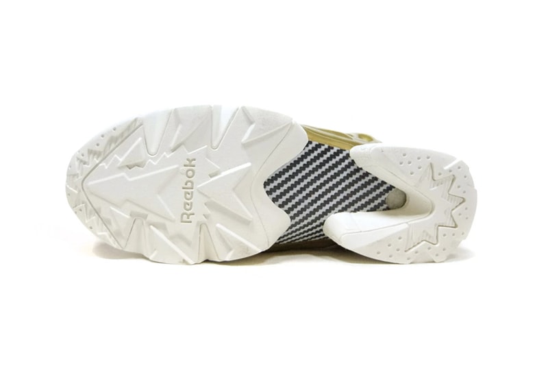 Reebok Instapump Fury OG CNY Chinese New Year "Chalk/Gold Metallic/China Red" dv8272 Sneaker Release Information National Holiday Drop Date Closer First Look Footwear Limited Edition Shoe Trainer Original Pump Technology 