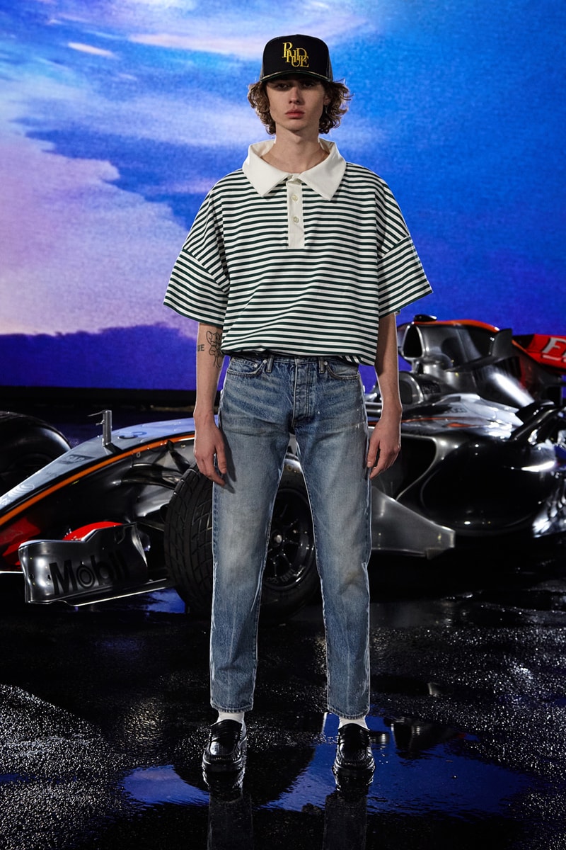 RHUDE Fall/Winter 2021 Collection Lookbook fw21 rhuigi villasenor mclaren collaboration womenswear line paris fashion week