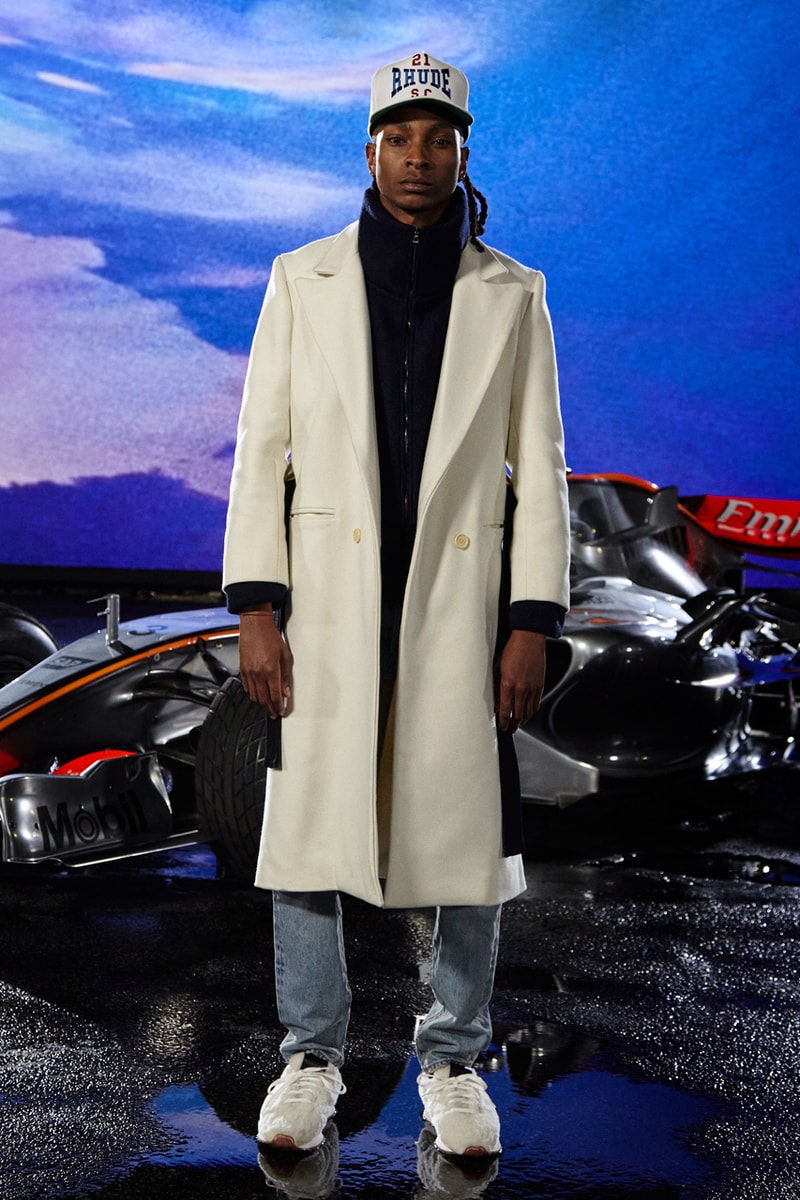 RHUDE Fall/Winter 2021 Collection Lookbook fw21 rhuigi villasenor mclaren collaboration womenswear line paris fashion week