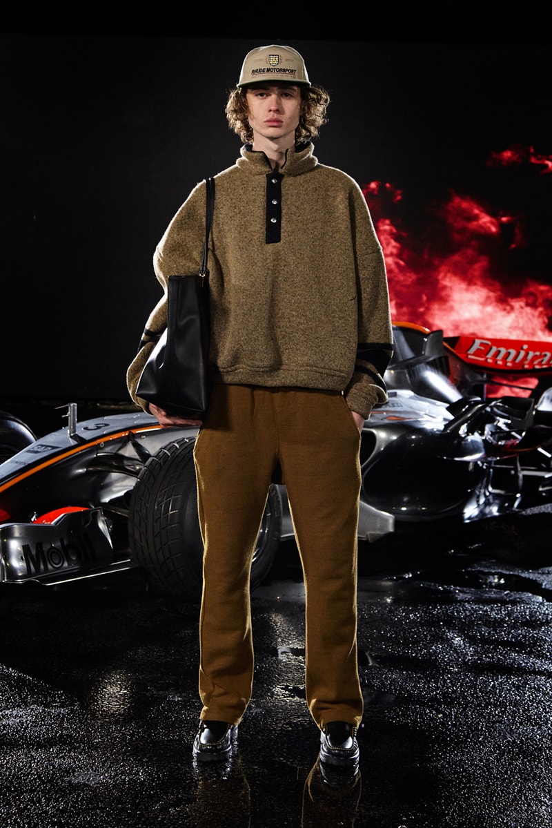 RHUDE Fall/Winter 2021 Collection Lookbook fw21 rhuigi villasenor mclaren collaboration womenswear line paris fashion week