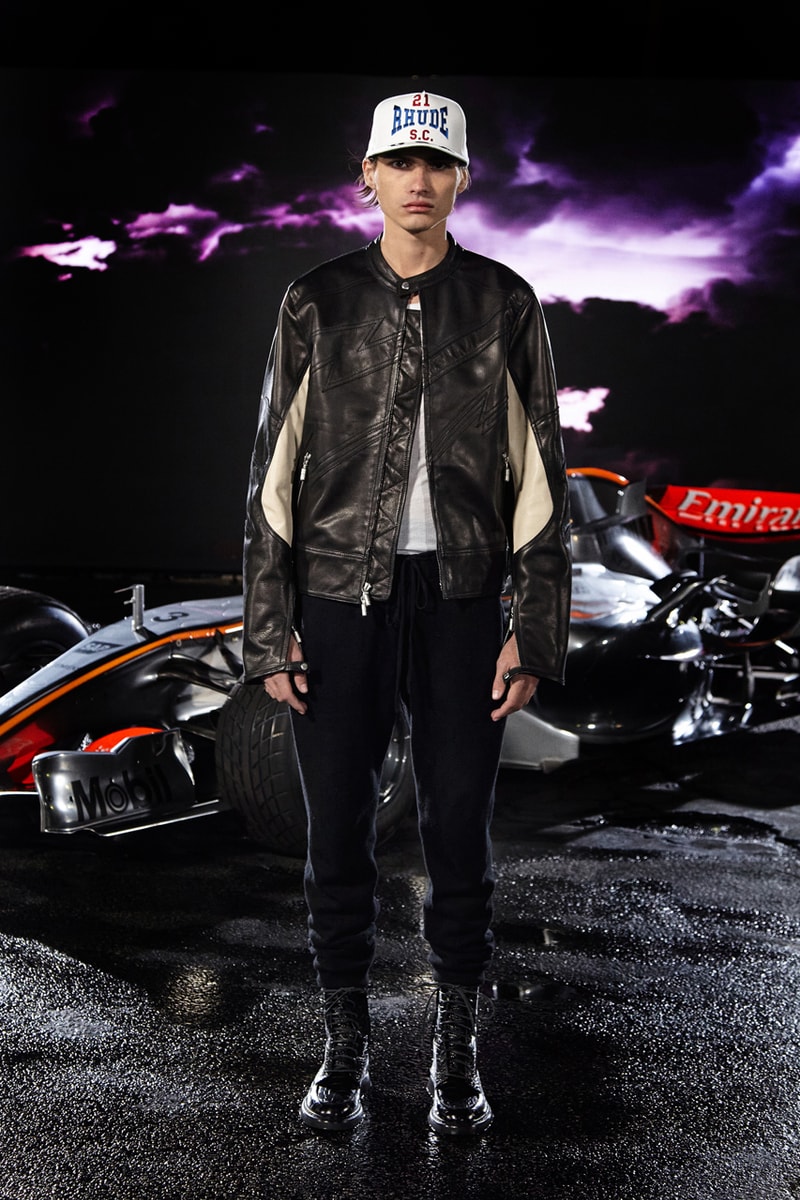 RHUDE Fall/Winter 2021 Collection Lookbook fw21 rhuigi villasenor mclaren collaboration womenswear line paris fashion week