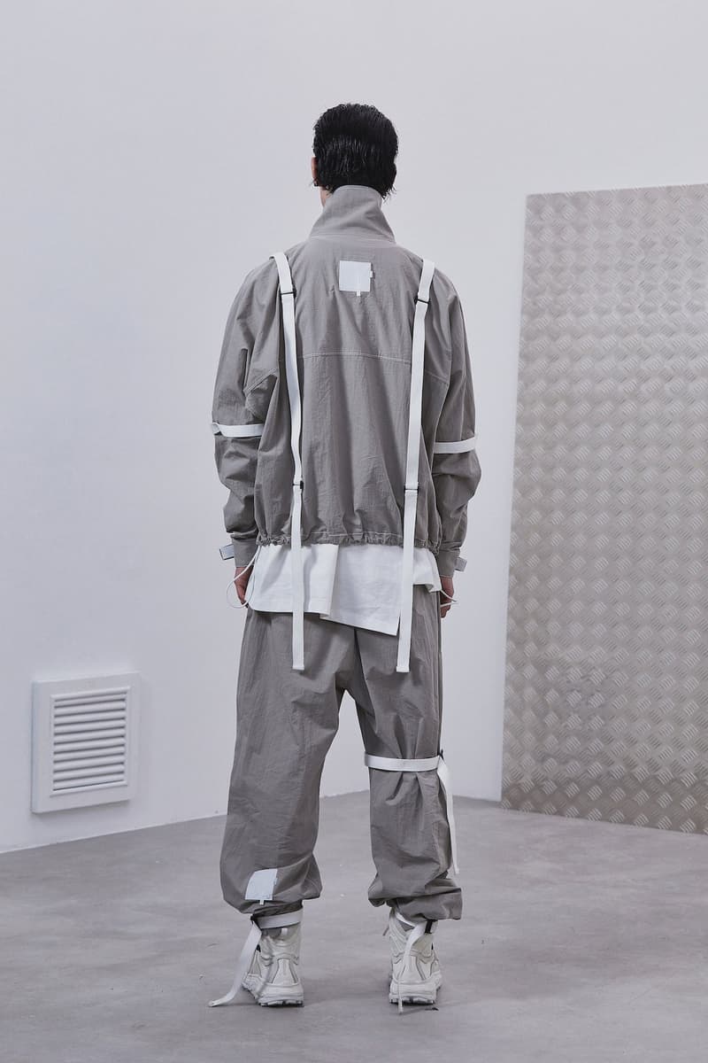 ROARINGWILD Returns to Basics Colors for SS21 "ECHO CHAMBER" spring/summer 2021 lookbook chinese streetwear brand black grey white