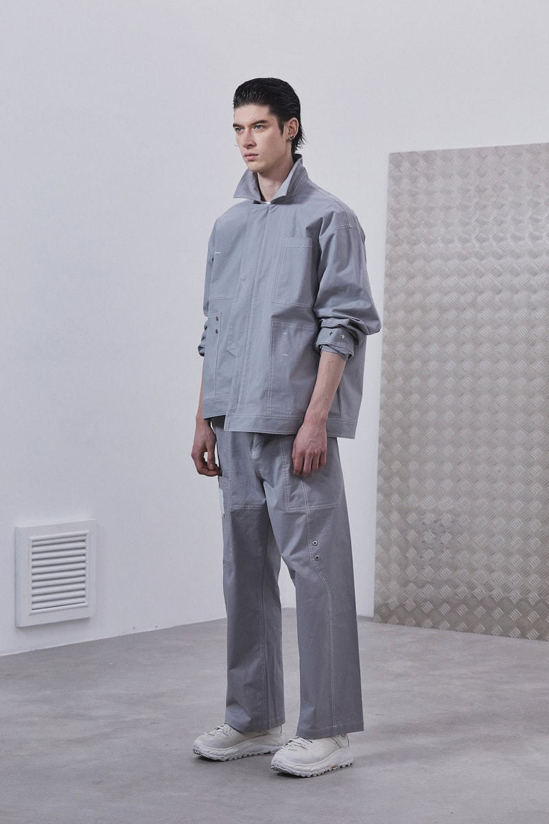 ROARINGWILD Returns to Basics Colors for SS21 "ECHO CHAMBER" spring/summer 2021 lookbook chinese streetwear brand black grey white