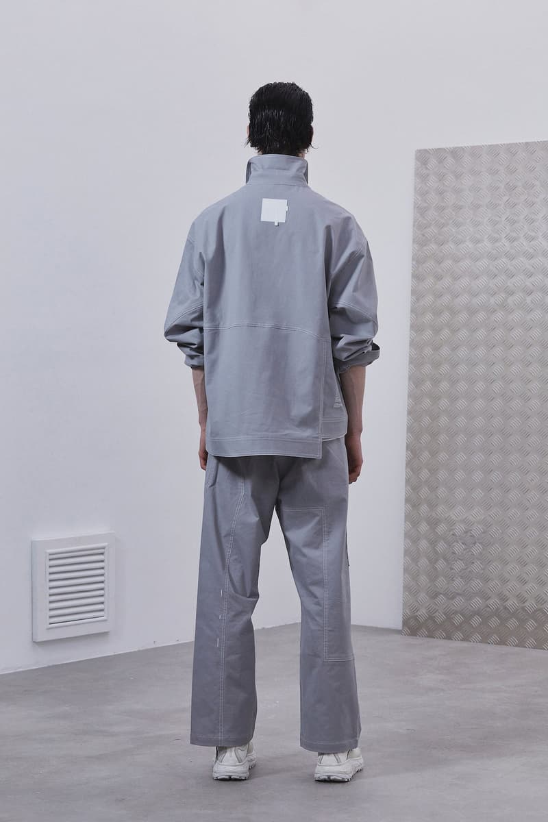 ROARINGWILD Returns to Basics Colors for SS21 "ECHO CHAMBER" spring/summer 2021 lookbook chinese streetwear brand black grey white