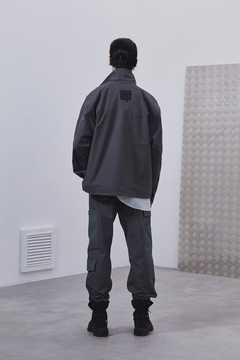 ROARINGWILD Returns to Basics Colors for SS21 "ECHO CHAMBER" spring/summer 2021 lookbook chinese streetwear brand black grey white