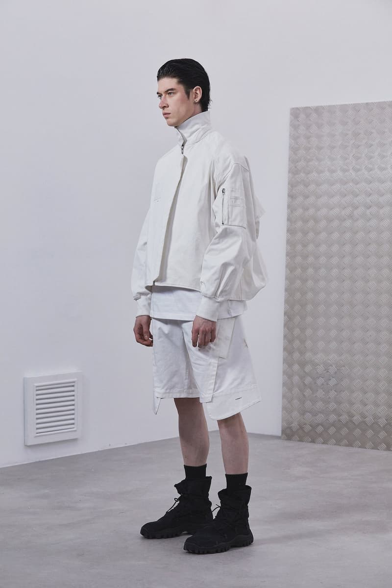 ROARINGWILD Returns to Basics Colors for SS21 "ECHO CHAMBER" spring/summer 2021 lookbook chinese streetwear brand black grey white