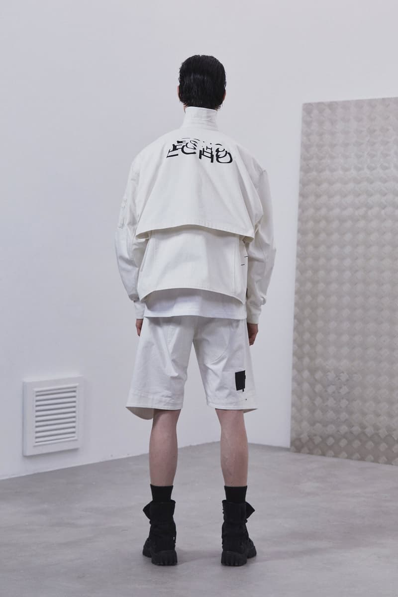 ROARINGWILD Returns to Basics Colors for SS21 "ECHO CHAMBER" spring/summer 2021 lookbook chinese streetwear brand black grey white