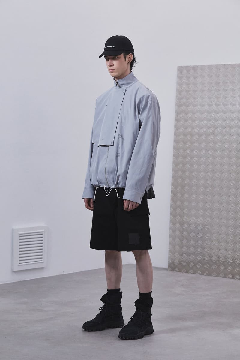 ROARINGWILD Returns to Basics Colors for SS21 "ECHO CHAMBER" spring/summer 2021 lookbook chinese streetwear brand black grey white